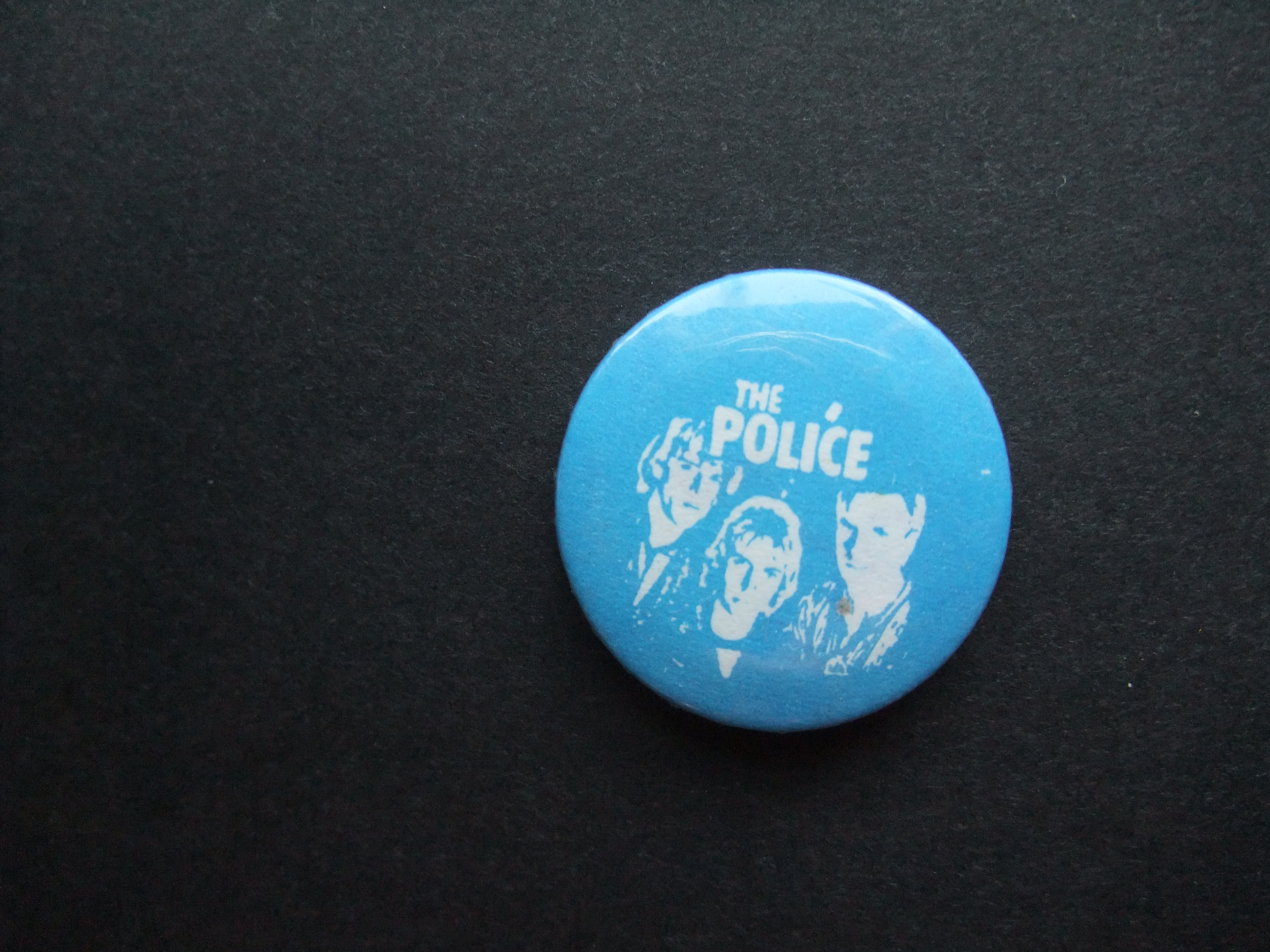 The Police Engelse rockband blauw